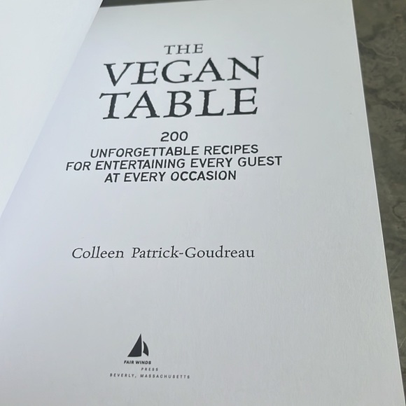The Vegan Table Cookbook - Picture 6 of 7